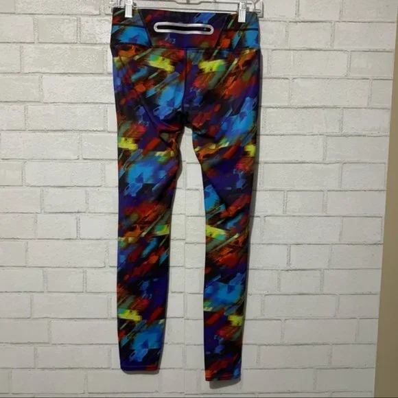 ATHLETA colorburst sonar leggings size Small - Picture 7 of 10